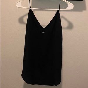 Black Spaghetti Strap Tank
